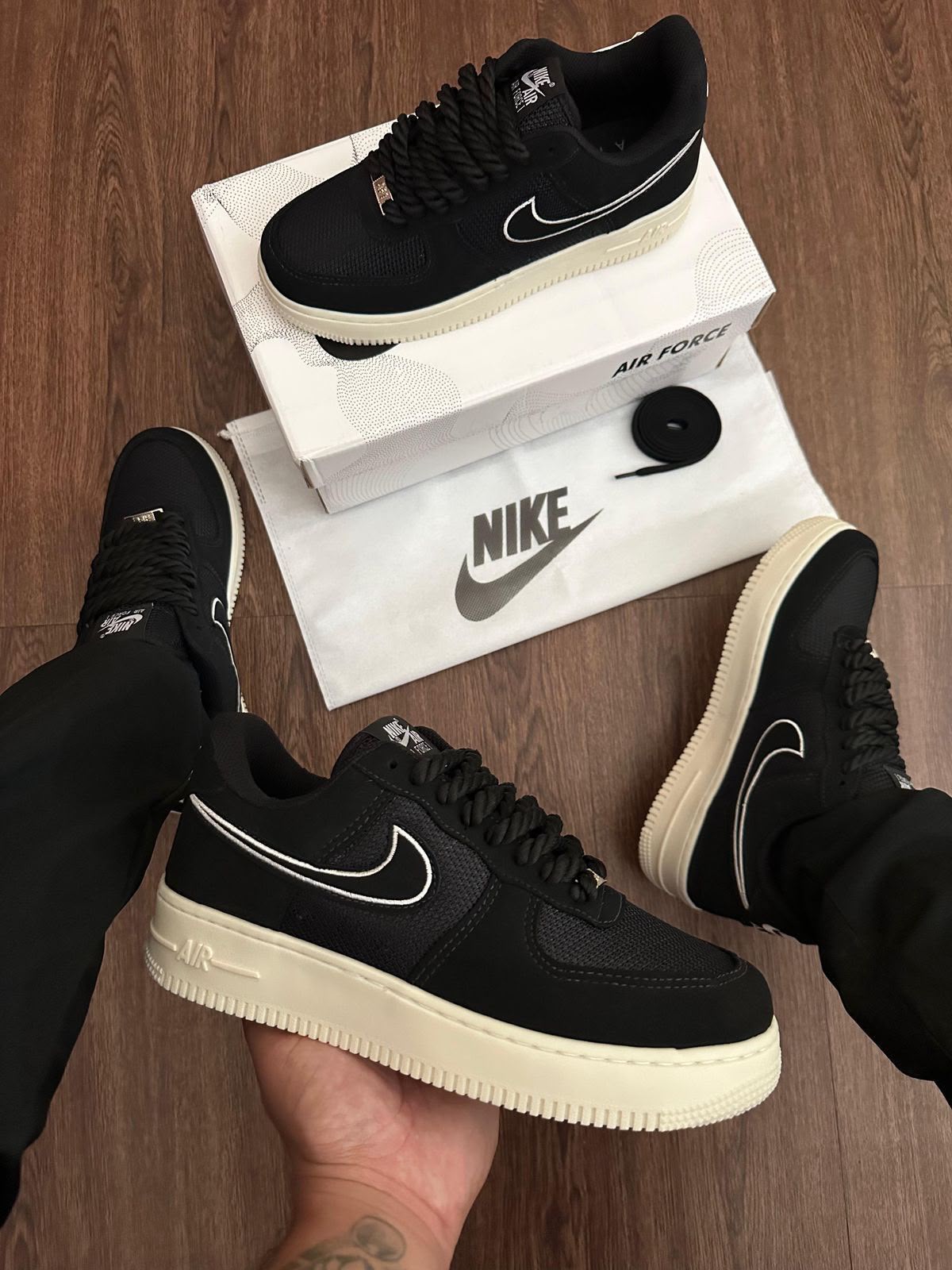 Tênis Air Force 1 Black off